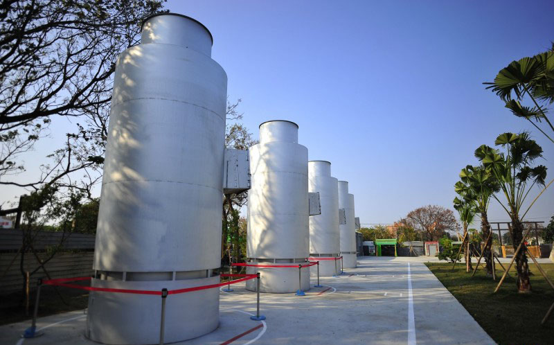 環保業者花費兩千萬建蓋環保庫錢爐